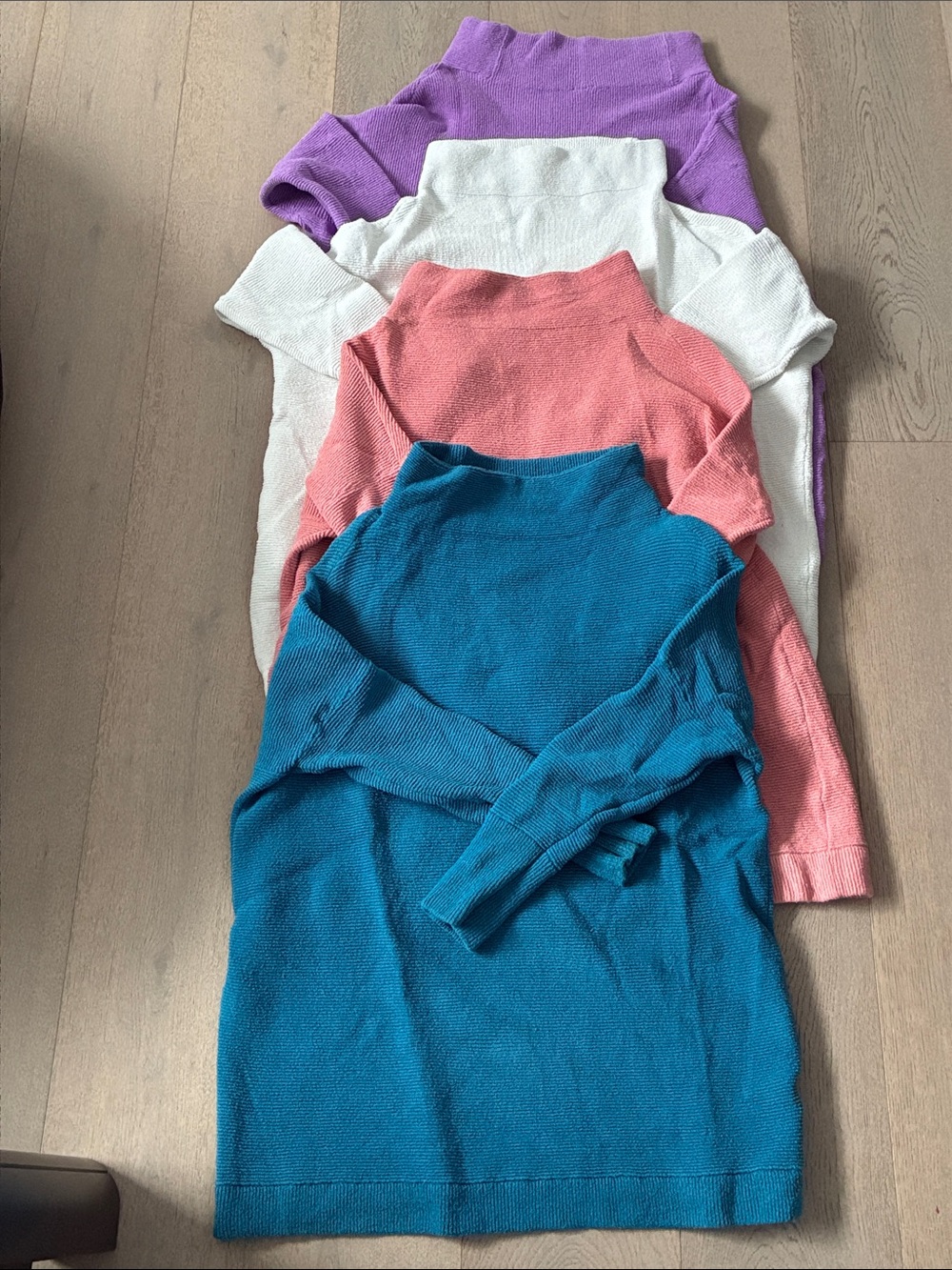 Free People Teal Turtleneck Sweater lot of 4
2 small; 2 medium -See size on pics